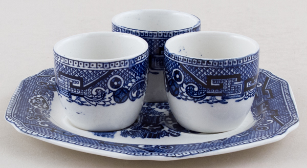 Egg Cups and Stand c1932